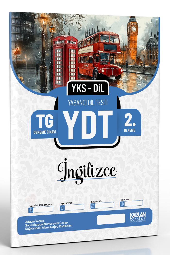 KAPLAN ACADEMY (YDT) TG İNGİLİZCE 2 - 2025-2026